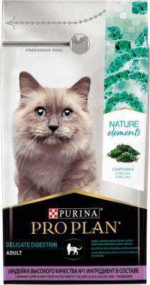 Nature Elements Сухой корм для взрослых кошек с чувствительным пищеварением или особыми предпочтениями в еде, с индейкой, 400 гр – фото 5