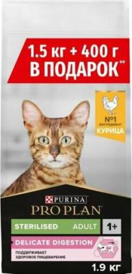 Сухой корм для кошек Sterilised для взрослых, курица, 1,9 кг – фото 10