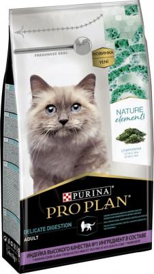 Сухой корм Nature Elements для взрослых кошек с чувствительным пищеварением или особыми предпочтениями в еде, с высоким содержанием индейки, 1.4 кг – фото 18