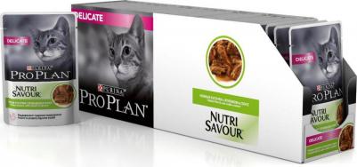 Влажный корм для кошек Nutri Savour Delicate, ягненок, 85г – фото 9