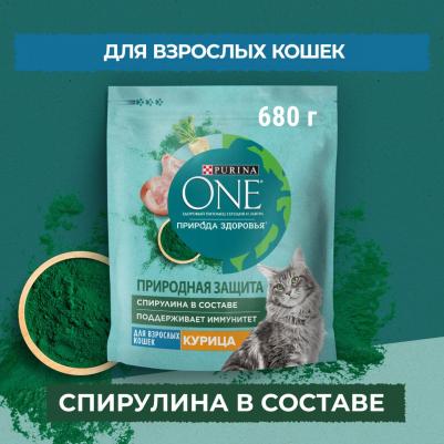 Adult Природа Здоровья сухой корм для Кошек Курица – фото 13