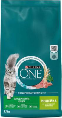 Сухой корм для домашних кошек для домашних кошек, с индейкой, 9,75 кг – фото 8