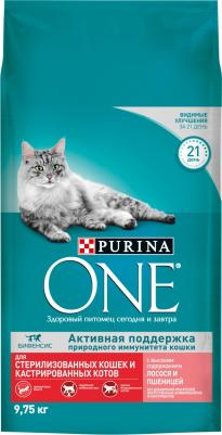 сухой корм для стерилизованных кошек с лососем - 9,75 кг – фото 10