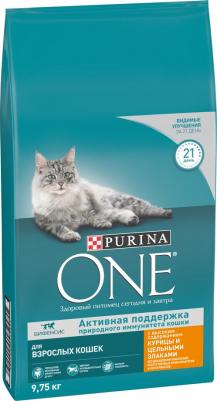 Сухой корм для взрослых кошек, с курицей и цельными злаками, 9.75 кг – фото 12