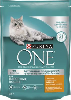 Сухой корм для взрослых кошек, с курицей и цельными злаками, 9.75 кг – фото 13