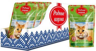 Влажный корм для кошек Нет, кролик, 8шт, 85г – фото 5