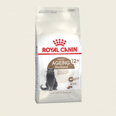 Ageing Sterilised 12+ Сухой корм для пожилых стерилизованных кошек и кастрированных котов старше 12 лет, 400 гр – фото 5
