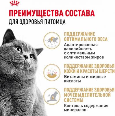 British Shorthair Adult полнорационный влажный корм для взрослых кошек породы британская короткошерстная, кусочки в соусе, в паучах - 85 г – фото 4