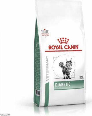 Diabetic Сухой диетический корм для регулирования уровня глюкозы в крови при сахарном диабете у кошек, 350 гр – фото 3