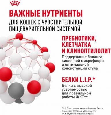 Digestive Care влажный корм для взрослых кошек с чувствительным пищеварением в соусе, в паучах - 85 г – фото 9