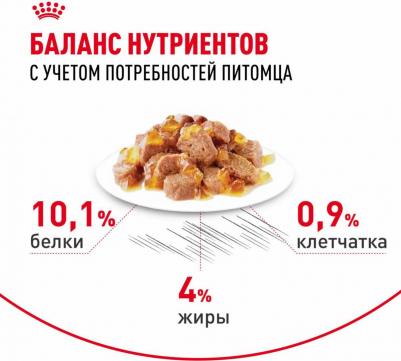 Корм для кошек Intense Beauty для поддержания красоты шерсти, в желе конс. 85г – фото 5