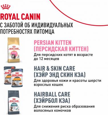 Корм для кошек Persian Adult для котов персидской породы от 12 месяцев 400 г – фото 20