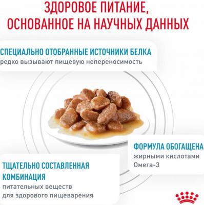 Корм для кошек Vet Diet Sensitivity Control при пищевой аллергии цыплёнок, рис пауч 85г – фото 13