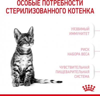 Корм сухой для котят Стерилайзд – фото 10