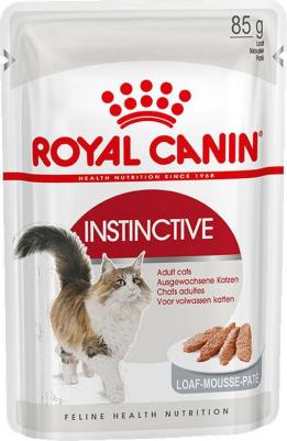 Паучи Instinctive Adult Cat Mousse паштет для взрослых кошек 85г