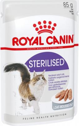 Паучи Sterilised Adult Cat Mousse паштет для стерилизованных кошек 85г – фото 5