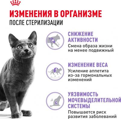 Sterilised для стерилизованных кошек и кастрированных котов 4627180242042 – фото 18