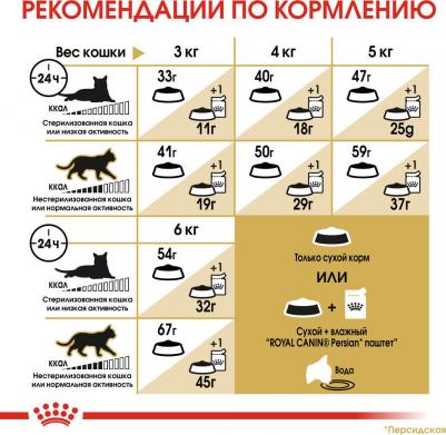 Сухой корм для кошек Persian Adult, персидская, домашняя птица, 10кг – фото 2