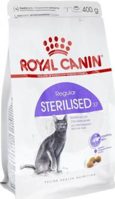 Сухой корм для стерилизованных кошек Sterilised 37 4 шт. х 400 г