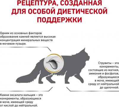 Сухой корм Urinary S/O LP34 диета для кошек 7 кг – фото 5