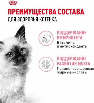 Влажный корм котят Kitten с мясом, кусочки в соусе - 85 г х 28 шт – фото 10