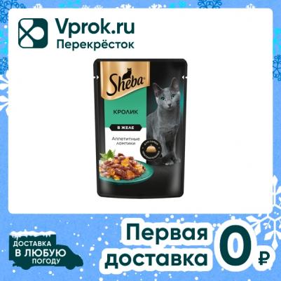 Корм для кошек кролик в желе пауч 75г – фото 2