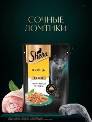 Корм для кошек ломтики в соусе курица пауч 75г – фото 18