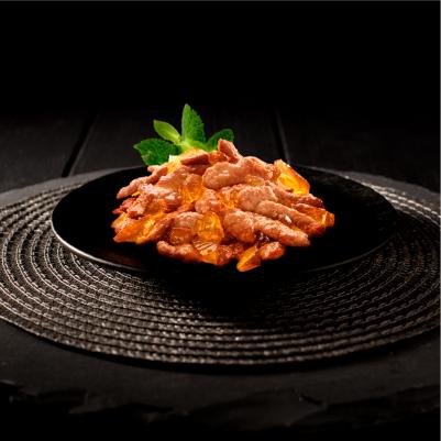 Влажный корм для кошек ломтики в желе с форелью 28 шт по 75 гр – фото 3