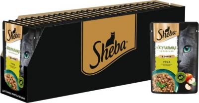 Влажный корм для кошек Натуральная Коллекция, с уткой и яблоками, 28 шт по 75 гр – фото 18