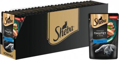 Влажный корм для кошек Нежный паштет в желе с лососем, 75 г – фото 2