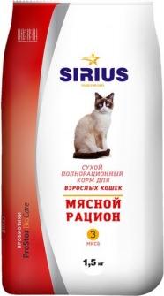 Сухой корм для кошек Мясной рацион 1,5 кг – фото 6