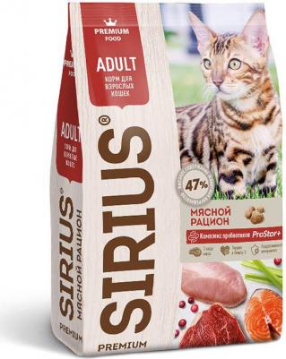 Сухой корм для кошек Мясной рацион 1,5 кг – фото 17