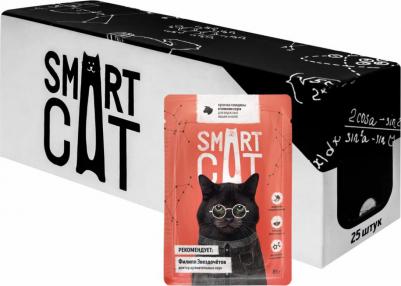 Влажный корм для кошек с кусочками говядины в соусе, 25шт по 85г – фото 1