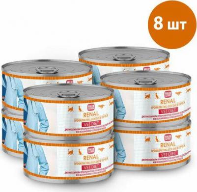 Влажный корм VET Renal диета для кошек 0,1 кг – фото 1