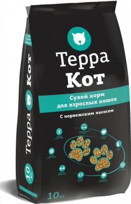 Сухой корм для взрослых для кошек с норвежским лососем 10кг 80053 – фото 5