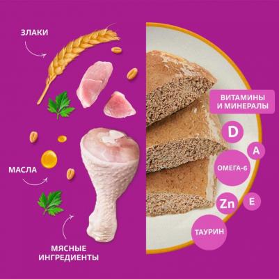 Корм для кошек Паштет из курицы с индейкой 75г (упаковка 24 шт.) – фото 11