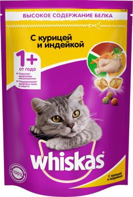 Корм для кошек подушечки с паштетом курица, утка, индейка сух. 350г – фото 3