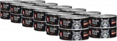 Консервы Grain Free Перепёлка для взрослых кошек 100г – фото 5