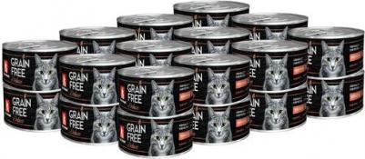 Консервы Grain Free Перепёлка для взрослых кошек 100г – фото 7