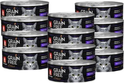 Консервы Grain Free Телятина для взрослых кошек 100г – фото 2