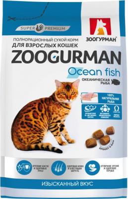 Сухой корм Океаническая рыба для взрослых кошек 1,5кг – фото 8