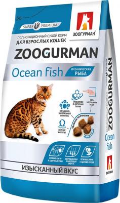 Сухой корм Океаническая рыба для взрослых кошек 1,5кг – фото 14