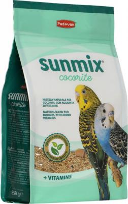 Корм для птиц Sunmix cocorite комплексный основной для волнистых попугаев 850г