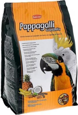 Корм GRANDMIX Pappagalli комплексный основной для крупных попугаев 2кг – фото 10