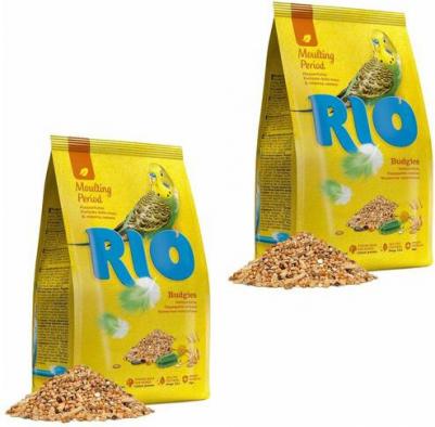 Корм для птиц для волнистых попугайчиков в пе д линьки 500г – фото 3
