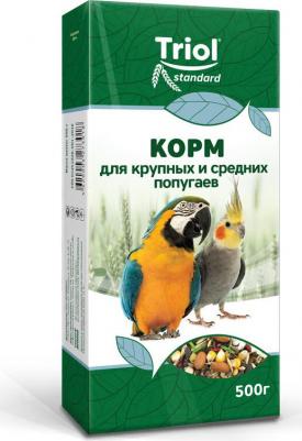 Корм Standard для крупных и средних попугаев, 500г (50111003) – фото 4