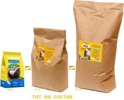 Корм для птиц Корм для крупных и средних попугаев "Капитан Флинт", 5 кг – фото 5