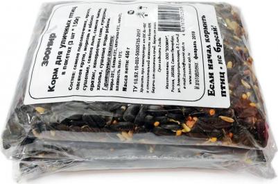 Корм для уличных птиц пакет, 450 г – фото 1