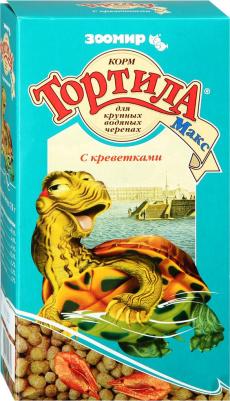 Корм для рептилий Тортила, креветка, 0.105кг – фото 6