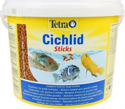 Корм Cichlid Sticks Premium Food for Large Cichlids палочки для крупных цихлид 10л – фото 7